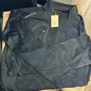 Forge Brushstroke Camo Performance Quarter-Zip